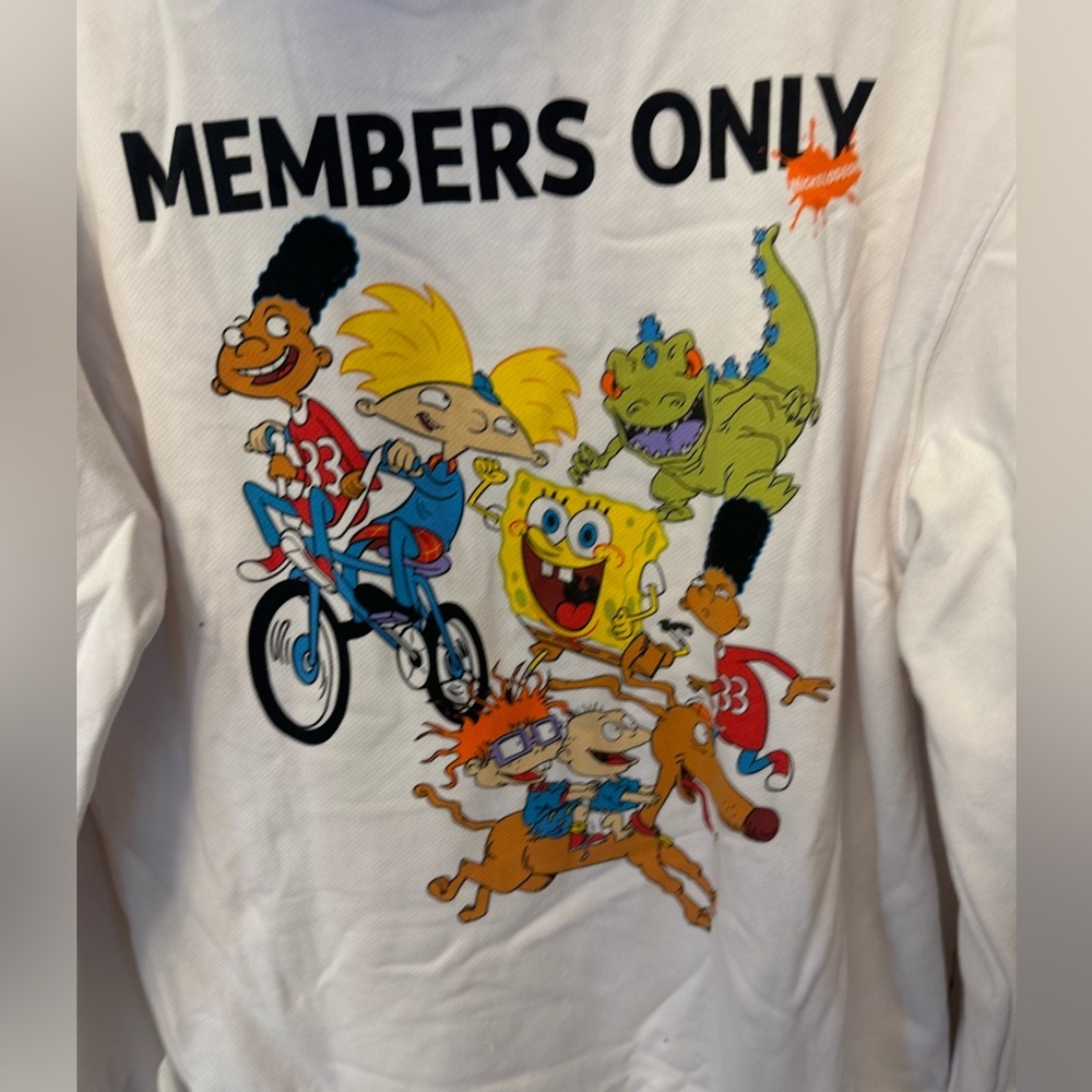 Nickelodeon - Slime Stained Hoodie!! Gross!! Just Kidding! Tie-dyed Unisex Shirt - Picture 4 of 4